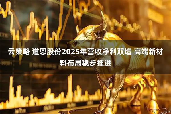 云策略 道恩股份2025年营收净利双增 高端新材料布局稳步推进
